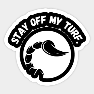 Scorpion ' Stay of my Turf Sticker